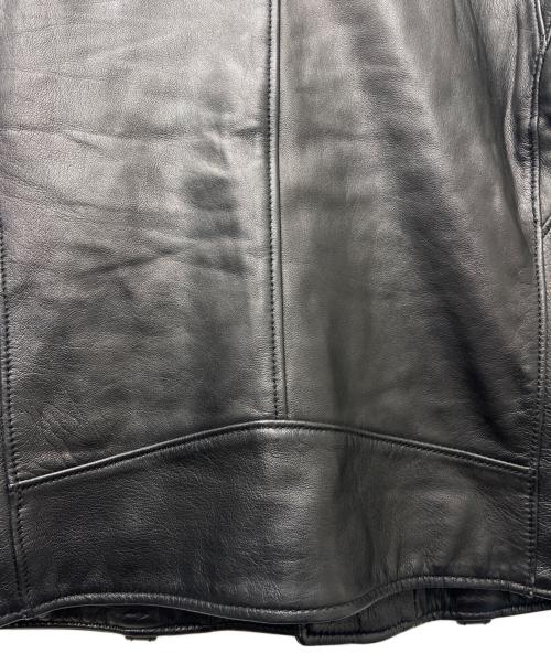 BEAUTY&YOUTH（ビューティーアンドユース）BEAUTY&YOUTH (ビューティーアンドユース) シープ ダブルライダースジャケット ブラック サイズ:Sの古着・服飾アイテム