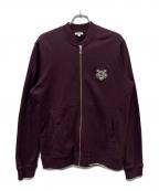 KENZOケンゾー）の古着「ジップスウェット」｜エンジ