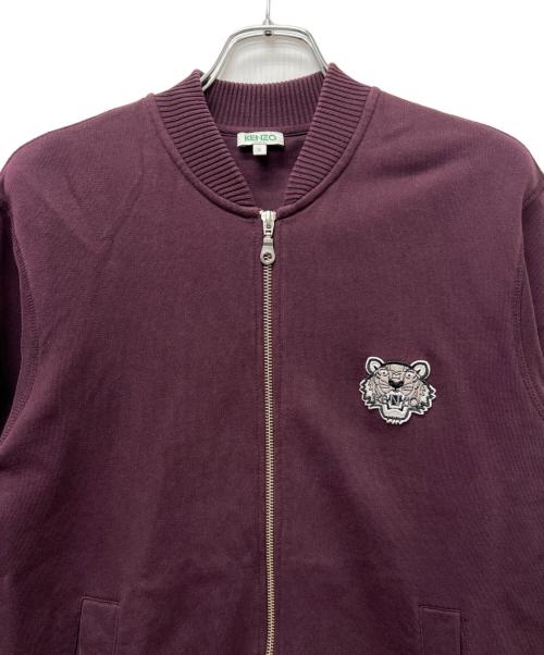 KENZO（ケンゾー）KENZO (ケンゾー) ジップスウェット エンジ サイズ:Ｓの古着・服飾アイテム