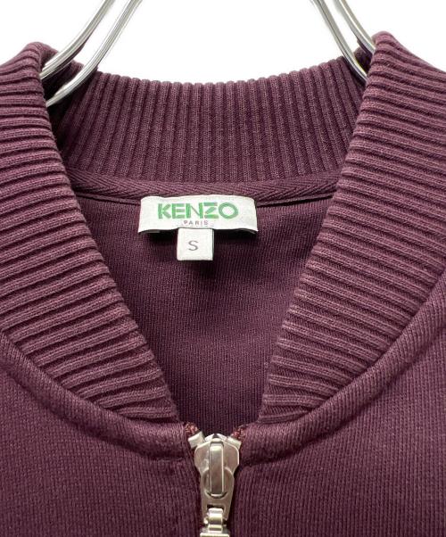 KENZO（ケンゾー）KENZO (ケンゾー) ジップスウェット エンジ サイズ:Ｓの古着・服飾アイテム