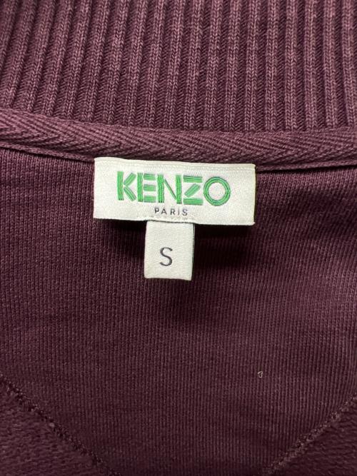 KENZO（ケンゾー）KENZO (ケンゾー) ジップスウェット エンジ サイズ:Ｓの古着・服飾アイテム