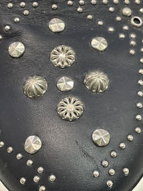 JIMMY CHOO（ジミーチュウ）JIMMY CHOO (ジミーチュウ) レザースリッポン ブラック×ホワイト サイズ:SIZE 40の古着・服飾アイテム