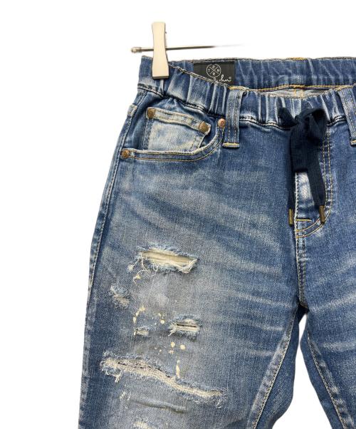 SURT（サート）SURT (サート) BIGJOHN (ビッグジョン) ダメージ加工デニムパンツ ブルー サイズ:XSの古着・服飾アイテム