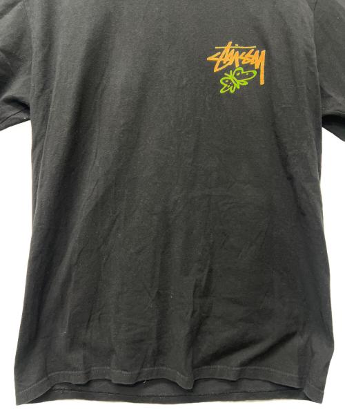 stussy（ステューシー）stussy (ステューシー) 半袖カットソー ブラック サイズ:Mの古着・服飾アイテム