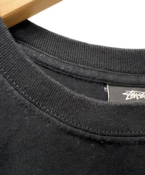 stussy（ステューシー）stussy (ステューシー) 半袖カットソー ブラック サイズ:Mの古着・服飾アイテム