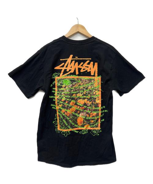 stussy（ステューシー）stussy (ステューシー) 半袖カットソー ブラック サイズ:Mの古着・服飾アイテム