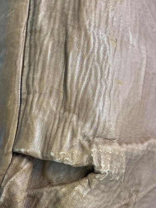 PRADA（プラダ）PRADA (プラダ) サイドリボン2WAYバッグ ブラウンの古着・服飾アイテム