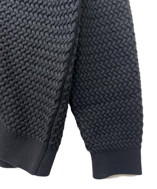 LACOSTE（ラコステ）LACOSTE (ラコステ) バスケットニットジップアップ ネイビー サイズ:Ｌの古着・服飾アイテム