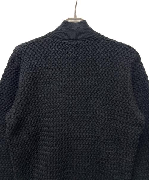 LACOSTE（ラコステ）LACOSTE (ラコステ) バスケットニットジップアップ ネイビー サイズ:Ｌの古着・服飾アイテム