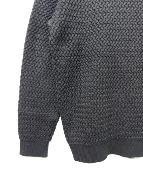 LACOSTE（ラコステ）LACOSTE (ラコステ) バスケットニットジップアップ ネイビー サイズ:Ｌの古着・服飾アイテム