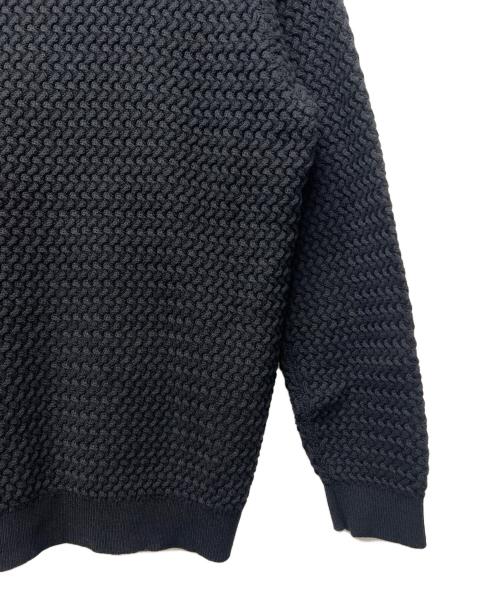 LACOSTE（ラコステ）LACOSTE (ラコステ) バスケットニットジップアップ ネイビー サイズ:Ｌの古着・服飾アイテム