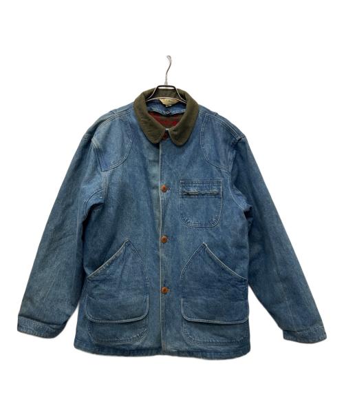 L.L.Bean（エルエルビーン）L.L.Bean (エルエルビーン) ブランケットライナー付カバーオール インディゴ サイズ:Ｌの古着・服飾アイテム