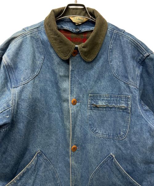 L.L.Bean（エルエルビーン）L.L.Bean (エルエルビーン) ブランケットライナー付カバーオール インディゴ サイズ:Ｌの古着・服飾アイテム