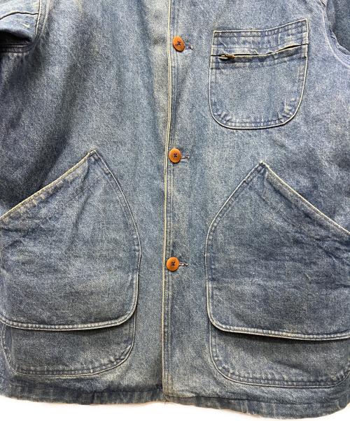 L.L.Bean（エルエルビーン）L.L.Bean (エルエルビーン) ブランケットライナー付カバーオール インディゴ サイズ:Ｌの古着・服飾アイテム