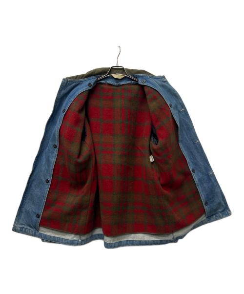 L.L.Bean（エルエルビーン）L.L.Bean (エルエルビーン) ブランケットライナー付カバーオール インディゴ サイズ:Ｌの古着・服飾アイテム