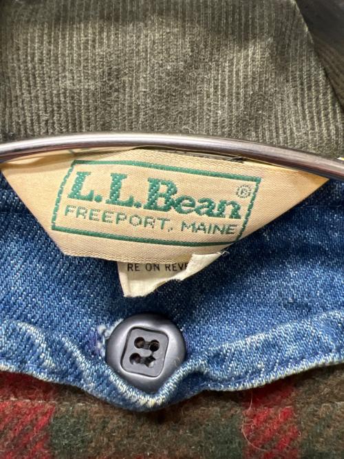 L.L.Bean（エルエルビーン）L.L.Bean (エルエルビーン) ブランケットライナー付カバーオール インディゴ サイズ:Ｌの古着・服飾アイテム