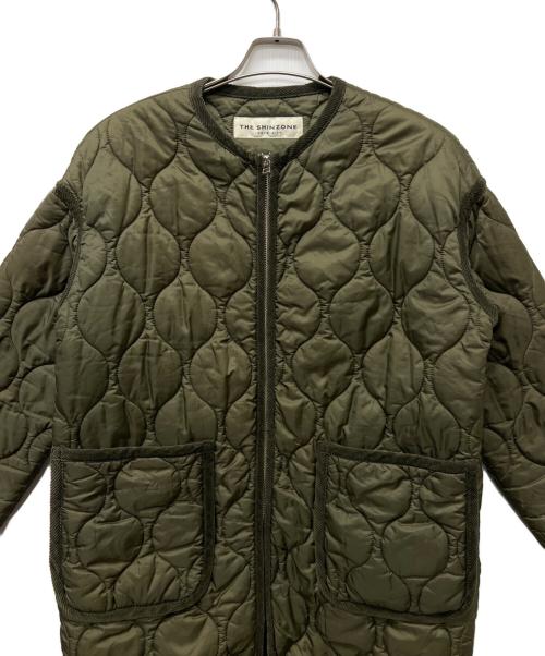 THE SHINZONE（ザ シンゾーン）THE SHINZONE (ザ シンゾーン) キルティングジャケット オリーブ サイズ:FREEの古着・服飾アイテム