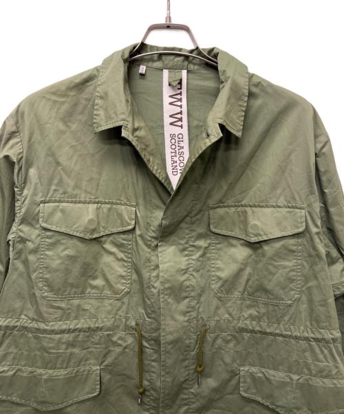 Traditional Weatherwear（トラディショナルウェザーウェア）Traditional Weatherwear (トラディショナルウェザーウェア) ミリタリージャケット オリーブ サイズ:３４の古着・服飾アイテム