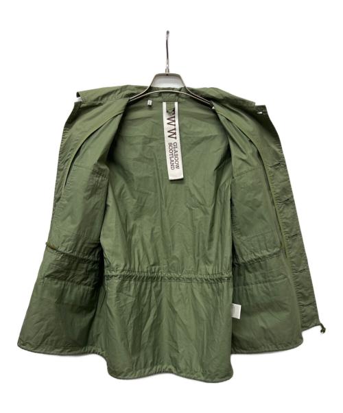 Traditional Weatherwear（トラディショナルウェザーウェア）Traditional Weatherwear (トラディショナルウェザーウェア) ミリタリージャケット オリーブ サイズ:３４の古着・服飾アイテム