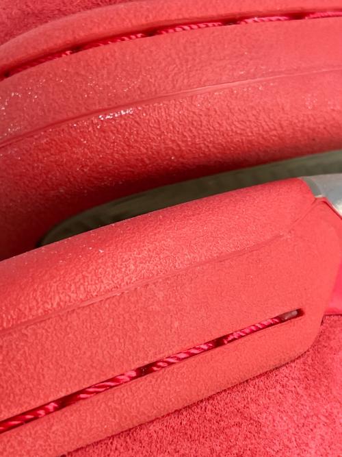 NIKE（ナイキ）NIKE (ナイキ) ハイカットスニーカー レッド サイズ:26cmの古着・服飾アイテム