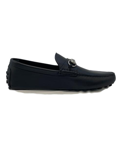GUCCI（グッチ）GUCCI (グッチ) ホースビットローファー ブラック サイズ:SIZE 8の古着・服飾アイテム