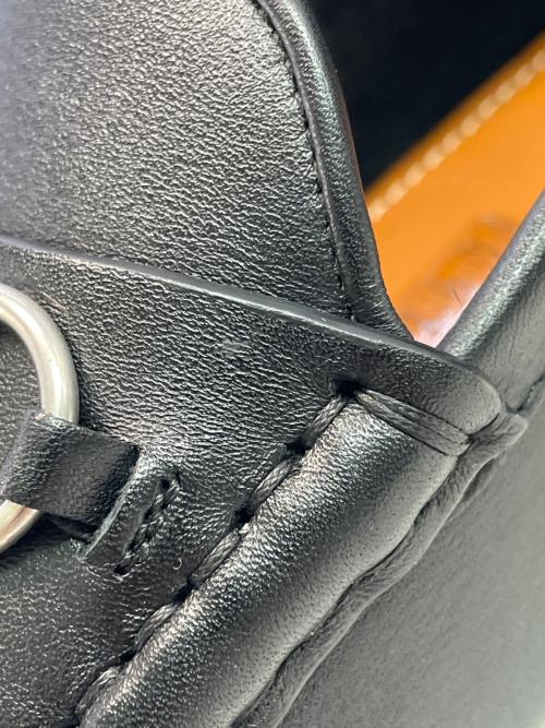 GUCCI（グッチ）GUCCI (グッチ) ホースビットローファー ブラック サイズ:SIZE 8の古着・服飾アイテム