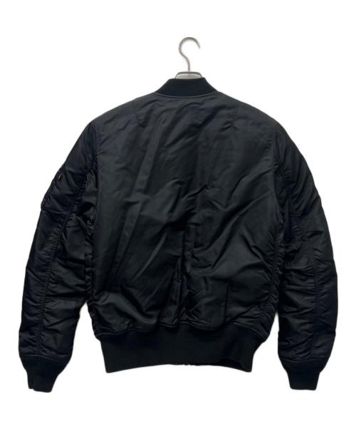 ALPHA INDUSTRIES（アルファインダストリーズ）ALPHA INDUSTRIES (アルファインダストリーズ) MA-1ジャケット ブラック サイズ:ＸＬの古着・服飾アイテム