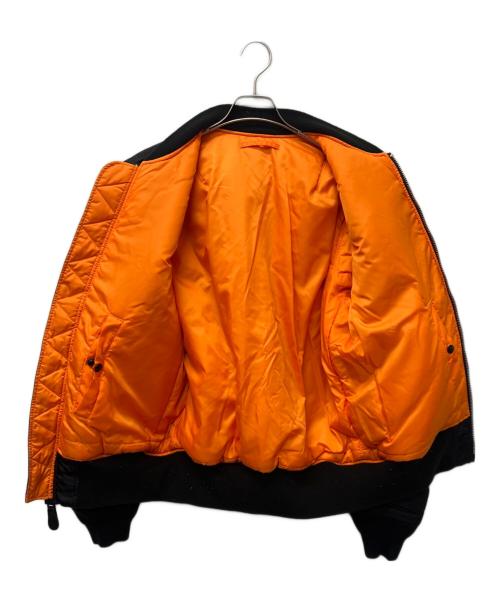 ALPHA INDUSTRIES（アルファインダストリーズ）ALPHA INDUSTRIES (アルファインダストリーズ) MA-1ジャケット ブラック サイズ:ＸＬの古着・服飾アイテム