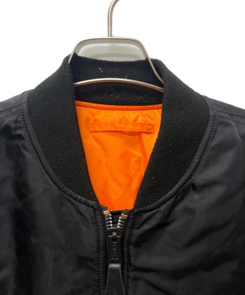 ALPHA INDUSTRIES（アルファインダストリーズ）ALPHA INDUSTRIES (アルファインダストリーズ) MA-1ジャケット ブラック サイズ:ＸＬの古着・服飾アイテム