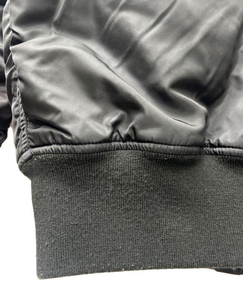ALPHA INDUSTRIES（アルファインダストリーズ）ALPHA INDUSTRIES (アルファインダストリーズ) MA-1ジャケット ブラック サイズ:ＸＬの古着・服飾アイテム