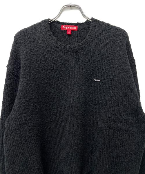 SUPREME（シュプリーム）SUPREME (シュプリーム) Boucle Small Box Sweater ブラック サイズ:Mの古着・服飾アイテム