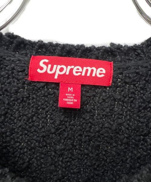 SUPREME（シュプリーム）SUPREME (シュプリーム) Boucle Small Box Sweater ブラック サイズ:Mの古着・服飾アイテム