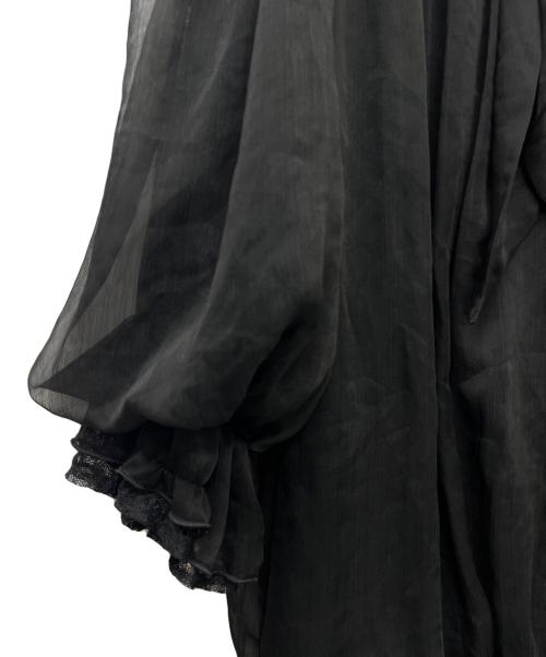 Ameri（アメリ）Ameri (アメリ) CATTLEYA SHEER DRESS ブラック サイズ:不明の古着・服飾アイテム