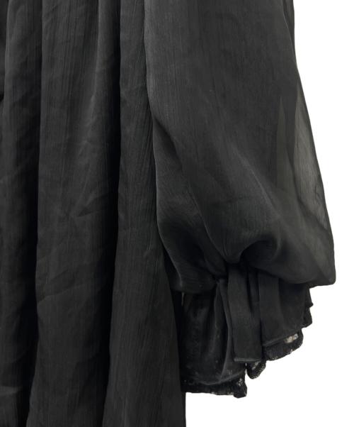 Ameri（アメリ）Ameri (アメリ) CATTLEYA SHEER DRESS ブラック サイズ:不明の古着・服飾アイテム