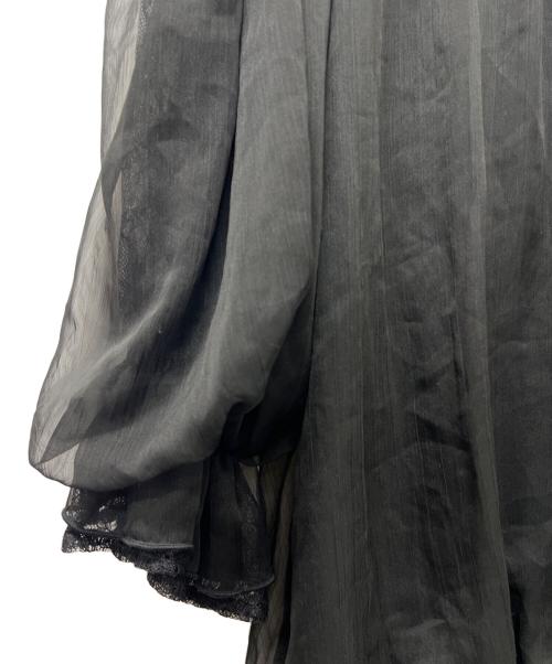 Ameri（アメリ）Ameri (アメリ) CATTLEYA SHEER DRESS ブラック サイズ:不明の古着・服飾アイテム
