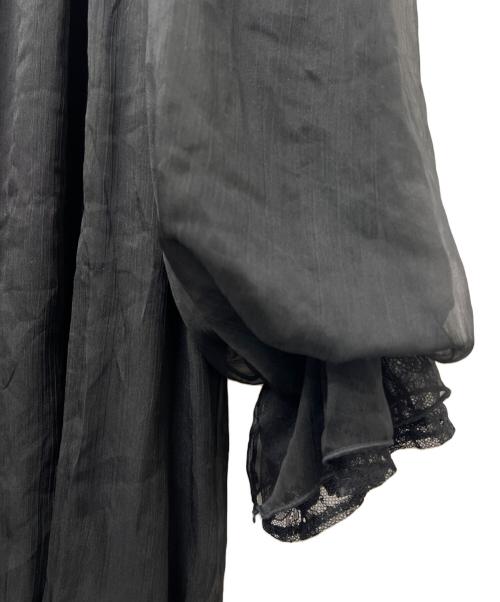 Ameri（アメリ）Ameri (アメリ) CATTLEYA SHEER DRESS ブラック サイズ:不明の古着・服飾アイテム