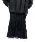 中古・古着 Ameri (アメリ) CATTLEYA SHEER DRESS ブラック サイズ:不明：7000円