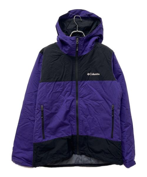 Columbia（コロンビア）Columbia (コロンビア) ラビリンスキャニオンジャケット パープル×ブラック サイズ:Mの古着・服飾アイテム