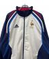 adidas (アディダス) トラックジャケット ネイビー×ホワイト サイズ:Ｌ：10000円
