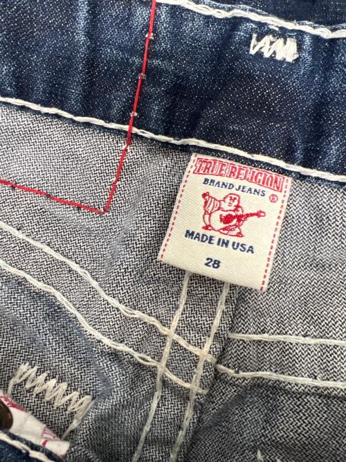 TRUE RELIGION（トゥルー レリジョン）TRUE RELIGION (トゥルー レリジョン) デニムパンツ インディゴ サイズ:２８の古着・服飾アイテム
