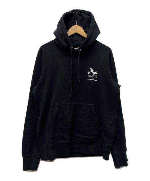 A BATHING APE（アベイシングエイプ）A BATHING APE (ア ベイシング エイプ) TOM and JERRY (トム アンド ジェリー) パーカー ブラック サイズ:Mの古着・服飾アイテム
