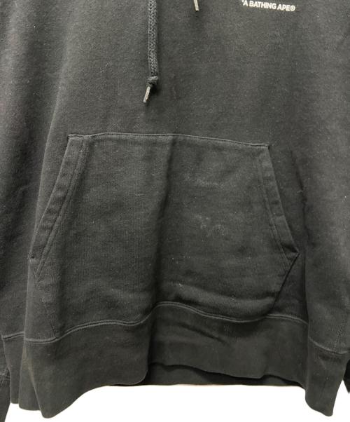 A BATHING APE（アベイシングエイプ）A BATHING APE (ア ベイシング エイプ) TOM and JERRY (トム アンド ジェリー) パーカー ブラック サイズ:Mの古着・服飾アイテム