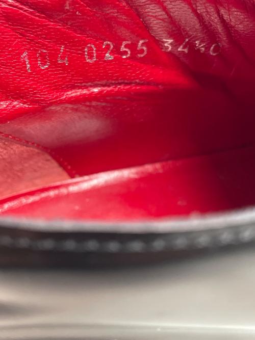 GUCCI（グッチ）GUCCI (グッチ) シューズ ブラック サイズ:SIZE 34 1/2の古着・服飾アイテム