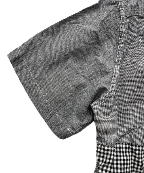 COMME des GARCONS HOMME（コムデギャルソン オム）COMME des GARCONS HOMME (コムデギャルソン オム) 半袖シャツ グレー×ブラック サイズ:Ｓの古着・服飾アイテム