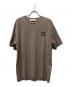 STONE ISLAND（ストーンアイランド）の古着「ロゴTシャツ」｜ベージュ