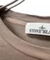 中古・古着 STONE ISLAND (ストーンアイランド) ロゴTシャツ ベージュ サイズ:Ｌ：10000円
