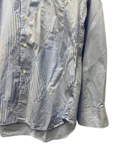 COMME des GARCONS HOMME DEUX（コムデギャルソン オム ドゥ）COMME des GARCONS HOMME DEUX (コムデギャルソン オム ドゥ) 長袖シャツ ブルー サイズ:Mの古着・服飾アイテム
