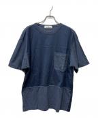 STONE ISLANDストーンアイランド）の古着「ポケットTシャツ」｜ネイビー