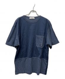 STONE ISLAND（ストーンアイランド）の古着「ポケットTシャツ」｜ネイビー