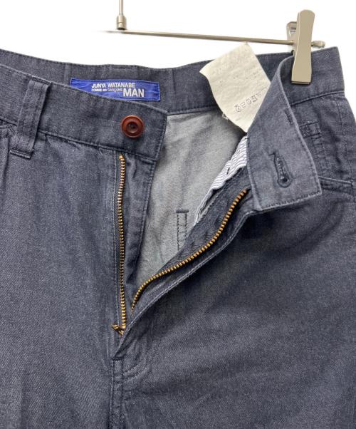 JUNYA WATANABE COMME des GARCONS（(ジュンヤワタナベ コムデギャルソン）JUNYA WATANABE COMME des GARCONS ((ジュンヤワタナベ コムデギャルソン) テーパードパンツ ネイビー サイズ:ＸＳの古着・服飾アイテム